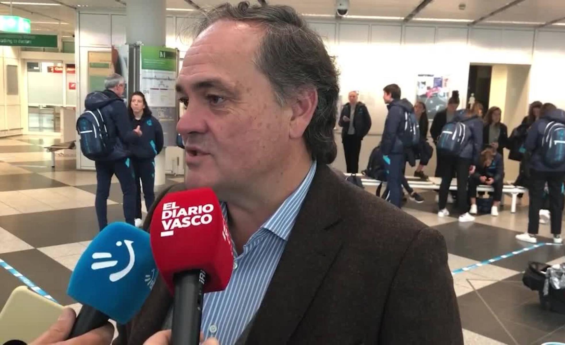 Jokin Aperribay «El partido de mañana en Múnich es histórico para la